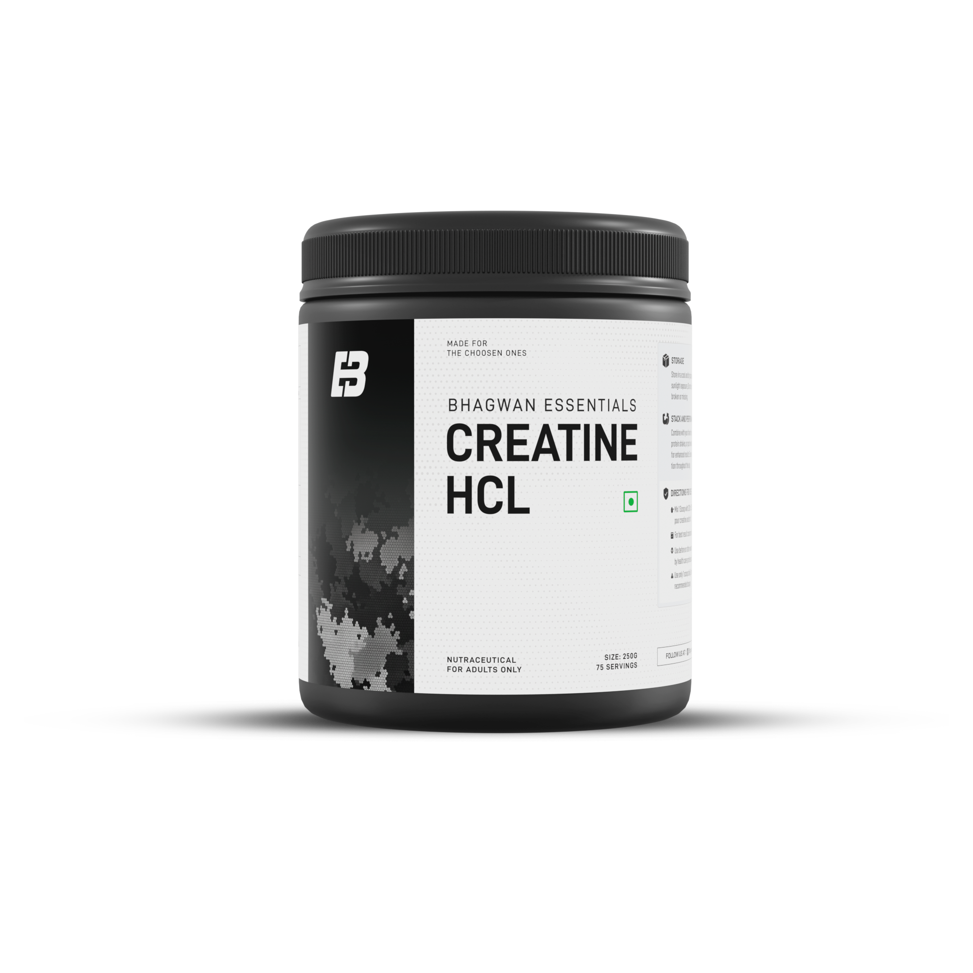 Creatine HCL + Electrolytes   | 100% Pure